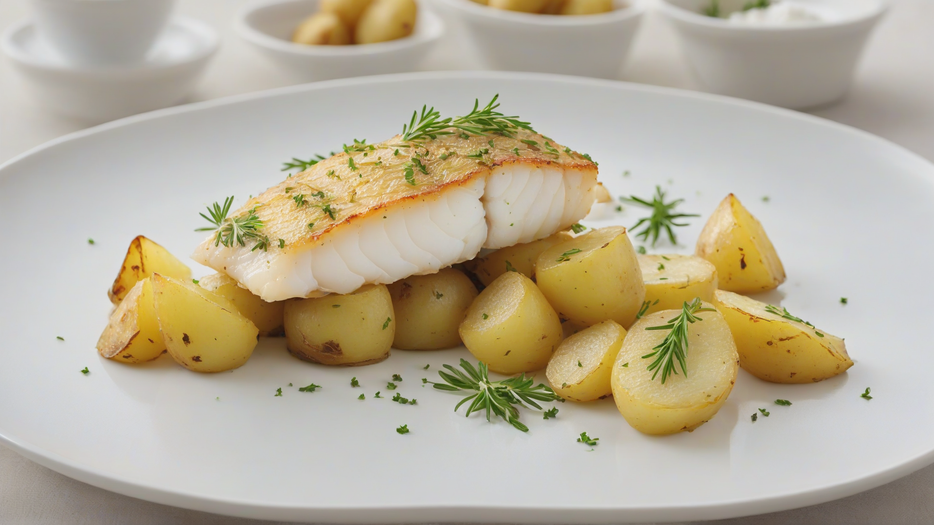 baccalà al forno con patate